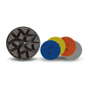 Resin Bond Diamond Grinding Discs Round Floor Polishing Pads for Marble Concrete Dry Wet Stone Surface Prep Construction Tools