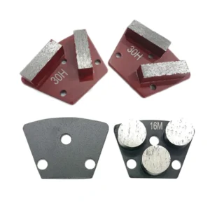 Round Diamond Grinding Disc 4 Large Hole Grinding Discs Diamond Grinding Tools for Concrete Floors