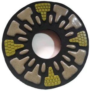SASE Compatible Resin Bond Diamond Polishing Pads 9″ 11″ 17″ for Wet Polishing Concrete Floors Grits 30# to 3000#