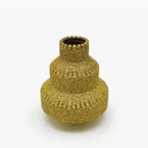 Serrated Brazed Pagoda Drill Bit Brazed Diamond Hole Enlarger Drill Bit for Ceramic Tiles Granite Marble