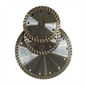 Silent Blade High Performance Industrial OEM 105mm Diamond Saw Blades with Ti Coated and Hot Press Process for Concrete Cutting