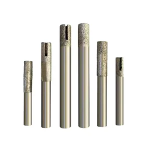 Sintered Diamond Carving Tool CNC Stone Router Bits for Engraving Granite Milling Bottom Cutting Hollow