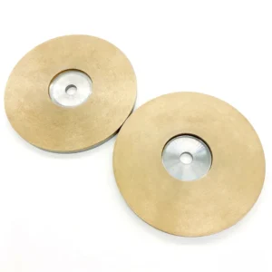 Sintered Diamond Grinding Wheel Customizable Size 12inch and Grit 60#-600# for Vertical Cabbing Machine on Gemstone Glass