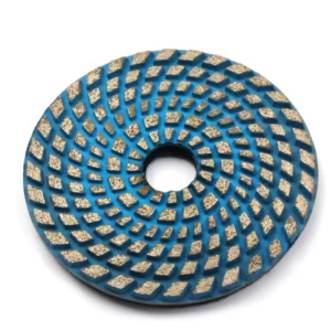 Sintering Diamond 4″ Grinding Disc for Granite Sandstone Quartzite Wet Dry Polishing Disc