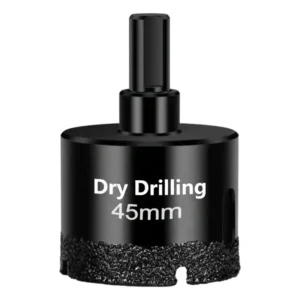 Standardized Hand Drill Hole Opener Hole Saw Dry Drill Bit Full Porcelain Tile Angle Grinder Glass Carbide Brazed for Marble