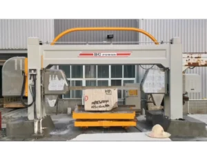 Stone Industrial Single Blade Marble Block Cutting Saw with Diamond Strip Blade for Surface Shaving and Thick Slab Processing