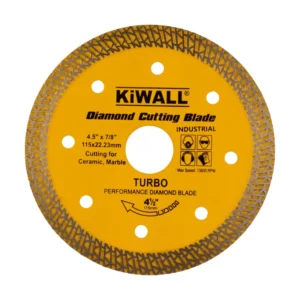 Super Thin Turbo Industrial Diamond Hot Press Nitride Cutting Blade for Granite Marble Tile Saw