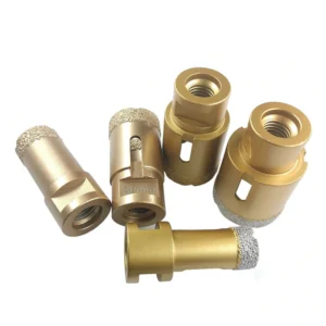 Supplier Hole Saw Diamond Brazed Vacuum Center Masonry Bit Drilling Granite Stone Hole Maker Drill Bit