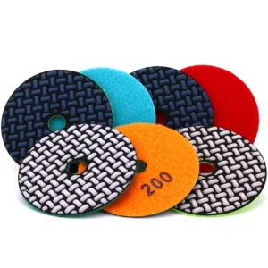 TGS 125cm Dry Diamond Polishing Pad for Marble Customized OEM Support Hot Selling Abrasive Pads for Angle Grinder Polishing