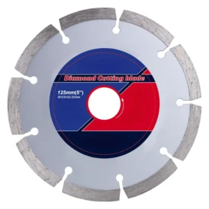 TGS Cold Pressed Diamond Cutting Blade Ti-coated 125mm Dry Cut for Angle Grinder Metals Industrial Grade OEM Supported 8T