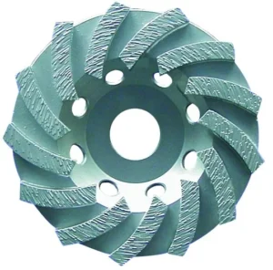 Threaded Diamond Grinding Cup Wheel for North American Angle Grinders F Type 4”5”7” Fine Abrasive Medium Aluminum Metal