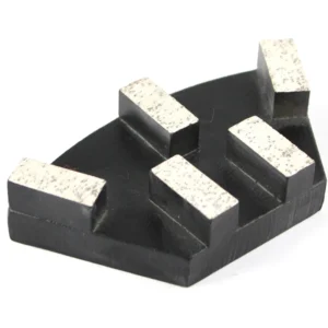 Trapezoid Pad #8-300# Diamond Grinding Plates Discs for Stone Concrete Floor