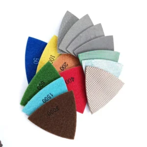 Triangle Diamond Grinding Disc Custom Grit Sanding Pad for Concrete Stone Floor Grinding and Surface Polishing
