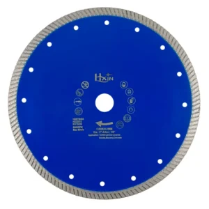 Turbo 230mm Super Thin Industrial Diamond Saw Blade for Ceramic Marble Granite Cutting Machine Blade Factory Direct Sale