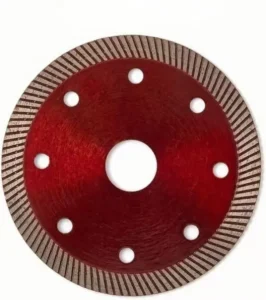 Ultra Thin 4″ Diamond Mesh Turbine Blade Industrial Grade for Cutting Porcelain and Tile 105*20mm Hot Pressed Process 002