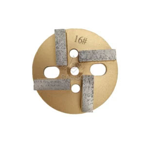 Universal Diamond Grinding Disc 3″ 4″ 5″ 16#-270# Grit Soft-Medium Hard Bond Abrasive Disc for Concrete Floors OEM Customizable