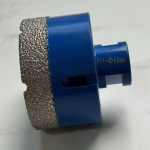 Vacuum Brazed Diamond Core Drill Bit 68mm Concrete Rock Glass Tile Hole Cutter Drill Bit Set Hole Saw Kit