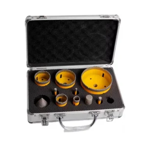 Vacuum Brazed Diamond Core Drill Bit Set M14 Shank 60MM Length for Masonry Drilling Granite Stone