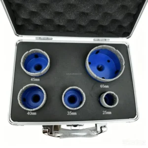 Vacuum Brazed Diamond Crown Hole Saw M14 Shank Dry Drilling Long Service Life Drill Bits