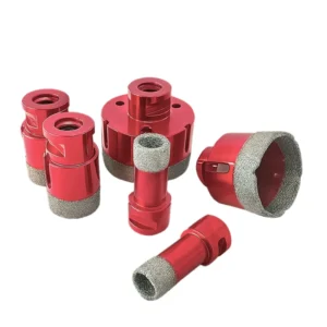 Vacuum Brazed Diamond Drill Bits for Porcelain Tile Granite Marble Fast Dry Drilling