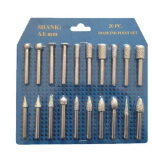 Vacuum Brazed Diamond Sculpting Engraving Kit for Various Stone
