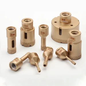 Vacuum Brazed Diamond Tools Cutting Bit Tile Hole Saw Diamond Core Drill Bit Set