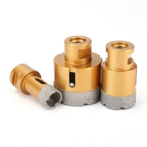 Vacuum Brazed M14 Diamond Tools Cutting Bit Diamond Core Drill Bit Set 5-150mm Hole Saw Diamond Hole Cutter for Marble Porcelain