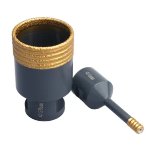 Vacuum Brazed M14 Thread Granite Marble Porcelain Tile Masonry Dry Drilling Diamond Core Drill Bit