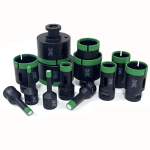 Vacuum Brazed M14 or 5/8-11 Thread Dry Diamond Core Drill Bits Tiles Diamond Bits Hole Saw Cutter