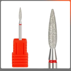 Various Nail Drill Bits Rotary Burrs Electric Nail File for Manicure Pedicure Tools Ceramic Carbide Flame Diamond Nail Drill Bit