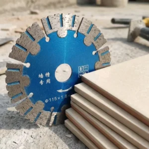Wall Chaser Diamond Saw Blade 400mm 40 Inch Ti Coated Industrial Grade Stainless Steel OEM Customizable Thin Kerf Hot Press