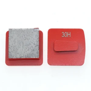 Wear-Resistant Grit 30 Diamond Hard Bond 12mm Thick Polishing Pads for Soft Concrete Floor Grinding