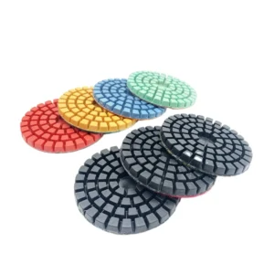 Wet Diamond Polishing Pad for Stone 100mm Grinding Pad Wet Use Diamond Concrete Floor Polish Pad