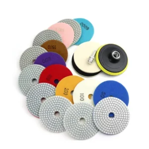 Wet Diamond Polishing Pads Wet dry Granite Stone for Granite Marble Concrete Stone Countertop Quartz Polishing