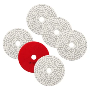 Wet Dry Diamond Resin Polishing Buffing Pads 3mm Thickness 50#-3000# Grit Fine Abrasive for Marble Granite OEM