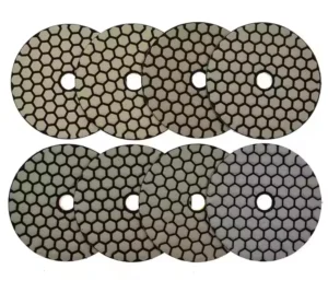 Wet Flexible Diamond Polishing Pads for Angle Grinder Engineered Stone Granite Marble Quartz