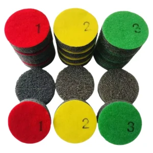 Wet Use 4 Inch Diamond Sponge Polishing Pad for Indoor Stone Decoration Work
