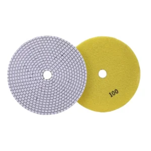 Wet Use Resin Diamond Polishing Pads for Terrazzo Concrete Marble Granite Limestone